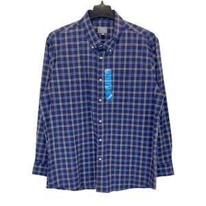 Men Blue| Orange Shirt  Size XXL